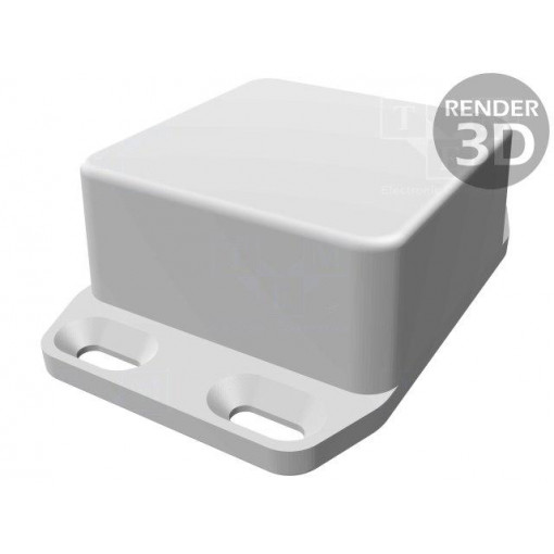 1590WLLBFL; Enclosure: multipurpose; X: 50mm; Y: 50mm; Z: 25mm; with fixing lugs; HAMMOND