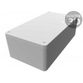 1590WN1BK; Enclosure: multipurpose; X: 66mm; Y: 121mm; Z: 40mm; 1590W; aluminium; HAMMOND
