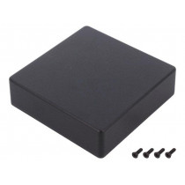 1590WQBK; Enclosure: multipurpose; X: 120mm; Y: 120mm; Z: 34mm; 1590W; black; HAMMOND