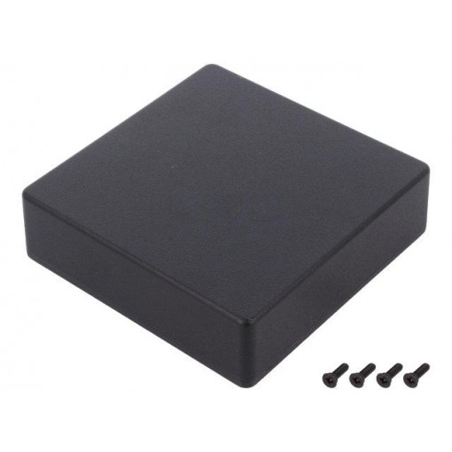 1590WQBK; Enclosure: multipurpose; X: 120mm; Y: 120mm; Z: 34mm; 1590W; black; HAMMOND
