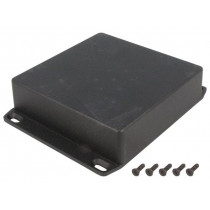 1590WQFLBK; Enclosure: multipurpose; X: 120mm; Y: 120mm; Z: 34mm; 1590W; black; HAMMOND