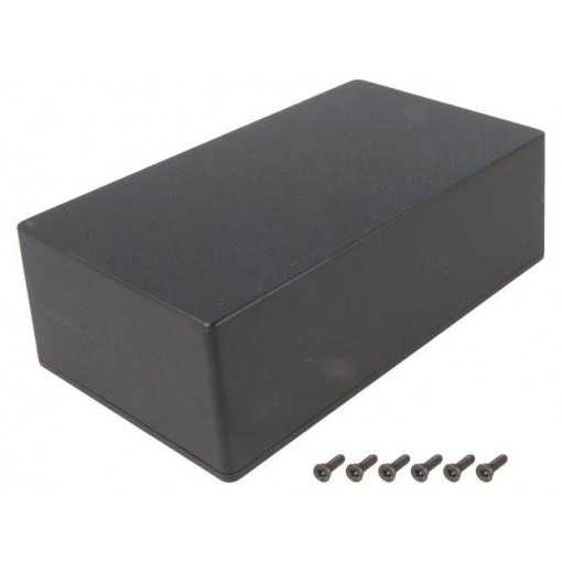 1590WR1BK; Enclosure: multipurpose; X: 111mm; Y: 192mm; Z: 61mm; 1590W; black; HAMMOND