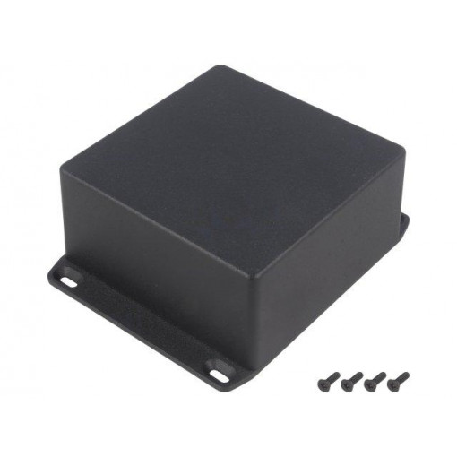 1590WUFLBK; Enclosure: multipurpose; X: 120mm; Y: 120mm; Z: 58mm; 1590W; black; HAMMOND