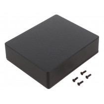 1590XXBK; Enclosure: multipurpose; X: 121mm; Y: 145mm; Z: 39mm; 1590; aluminium; HAMMOND