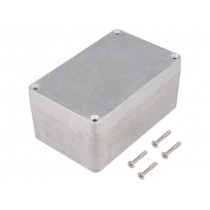 1590Z120; Enclosure: multipurpose; X: 80mm; Y: 125mm; Z: 60mm; 1590Z; aluminium; HAMMOND