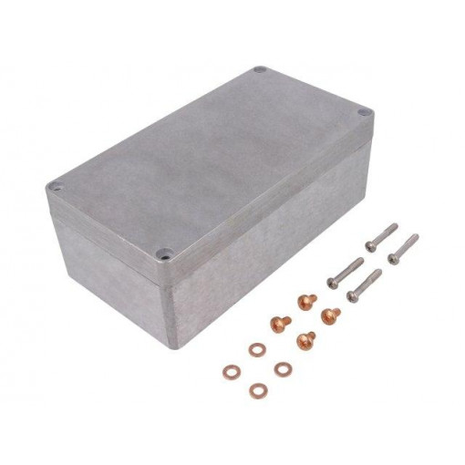 1590Z150; Enclosure: multipurpose; X: 121mm; Y: 221mm; Z: 80mm; 1590Z; natural; HAMMOND