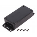 1591AF2BK; Enclosure: multipurpose; X: 50mm; Y: 100mm; Z: 25mm; 1591; ABS; black; HAMMOND