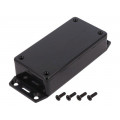 1591AF2SBK; Enclosure: multipurpose; X: 50mm; Y: 100mm; Z: 25mm; 1591; ABS; black; HAMMOND