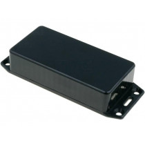 1591AFLBK; Enclosure: multipurpose; X: 50mm; Y: 100mm; Z: 25mm; 1591; ABS; black; HAMMOND