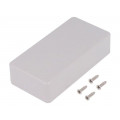 1591ASGY; Enclosure: multipurpose; X: 50mm; Y: 100mm; Z: 25mm; 1591S; ABS; grey; HAMMOND