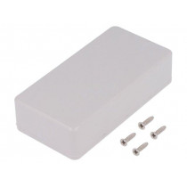 1591ASGY; Enclosure: multipurpose; X: 50mm; Y: 100mm; Z: 25mm; 1591S; ABS; grey; HAMMOND