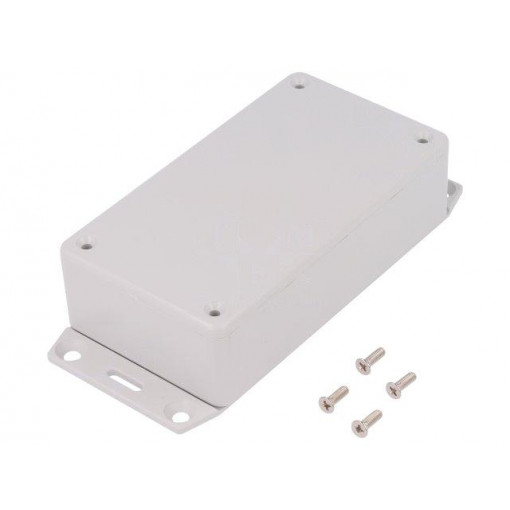 1591BF2GY; Enclosure: multipurpose; X: 62mm; Y: 112mm; Z: 32mm; 1591; ABS; grey; HAMMOND