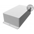 1591ESFLBK; Enclosure: multipurpose; X: 110mm; Y: 191mm; Z: 60mm; 1591S; ABS; IP54; HAMMOND