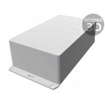 1591ESFLBK; Enclosure: multipurpose; X: 110mm; Y: 191mm; Z: 60mm; 1591S; ABS; IP54; HAMMOND