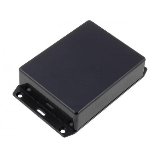 1591GFLBK; Enclosure: multipurpose; X: 94mm; Y: 121mm; Z: 34mm; 1591; ABS; black; HAMMOND