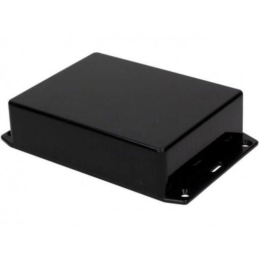 1591GSFLBK; Enclosure: multipurpose; X: 94mm; Y: 121mm; Z: 34mm; 1591S; ABS; black; HAMMOND