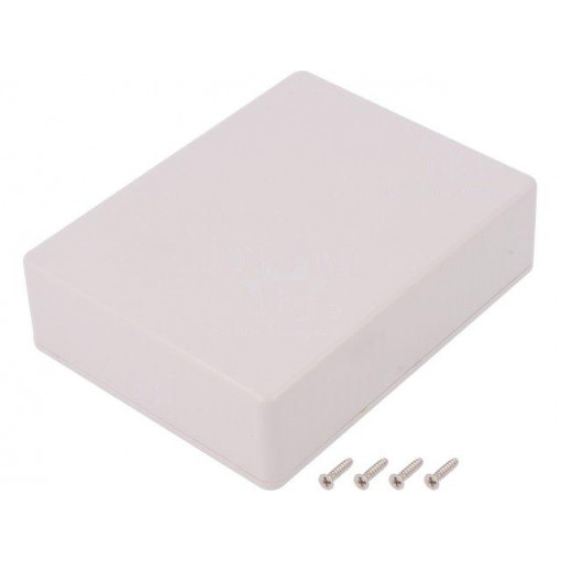 1591GSGY; Enclosure: multipurpose; X: 94mm; Y: 121mm; Z: 34mm; 1591S; ABS; grey; HAMMOND