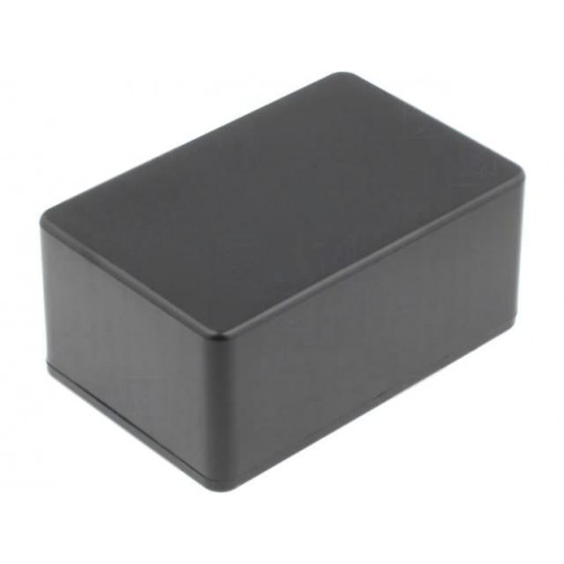 1591LSBK; Enclosure: multipurpose; X: 56mm; Y: 85mm; Z: 39mm; 1591S; ABS; black; HAMMOND