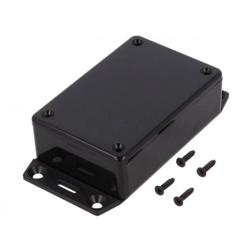 1591MF2SBK; Enclosure: multipurpose; X: 56mm; Y: 85mm; Z: 27mm; 1591; ABS; black; HAMMOND
