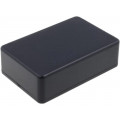 1591MSBK; Enclosure: multipurpose; X: 56mm; Y: 85mm; Z: 25mm; 1591S; ABS; black; HAMMOND