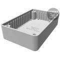 1591MSGY; Enclosure: multipurpose; X: 56mm; Y: 85mm; Z: 25mm; 1591S; ABS; grey; HAMMOND