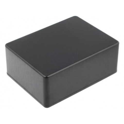 1591RSBK; Enclosure: shielding; X: 82mm; Y: 110mm; Z: 44mm; ABS; black; IP54; HAMMOND