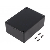1591SSBK; Enclosure: multipurpose; X: 82mm; Y: 110mm; Z: 44mm; 1591S; ABS; black; HAMMOND