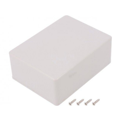 1591SSGY; Enclosure: multipurpose; X: 82mm; Y: 110mm; Z: 44mm; 1591S; ABS; grey; HAMMOND