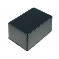 1591TBK; Enclosure: multipurpose; X: 80mm; Y: 120mm; Z: 59mm; 1591; ABS; black; HAMMOND