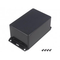 1591TSFLBK; Enclosure: multipurpose; X: 80mm; Y: 120mm; Z: 55mm; 1591S; ABS; black; HAMMOND