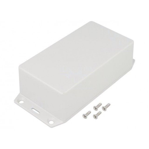 1591XXCFLGY; Enclosure: multipurpose; X: 66mm; Y: 121mm; Z: 40mm; 1591XX; ABS; grey; HAMMOND
