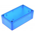1591XXCTBU; Enclosure: multipurpose; X: 66mm; Y: 121mm; Z: 40mm; 1591; ABS; blue; HAMMOND