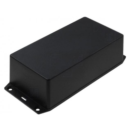 1591XXDFLBK; Enclosure: multipurpose; X: 82mm; Y: 152mm; Z: 50mm; 1591XX; ABS; IP54; HAMMOND
