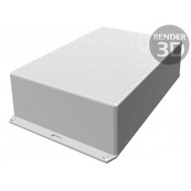 1591XXFSFLBK; Enclosure: multipurpose; X: 150mm; Y: 221mm; Z: 63mm; 1591XXS; ABS; HAMMOND