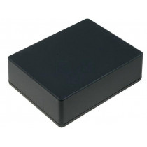 1591XXGBK; Enclosure: multipurpose; X: 94mm; Y: 121mm; Z: 33mm; 1591XX; ABS; IP54; HAMMOND
