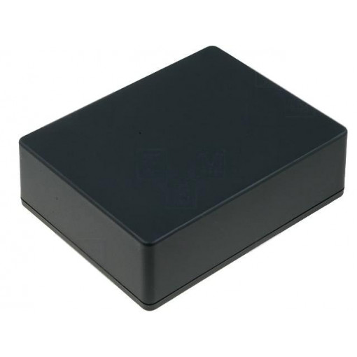 1591XXGBK; Enclosure: multipurpose; X: 94mm; Y: 121mm; Z: 33mm; 1591XX; ABS; IP54; HAMMOND