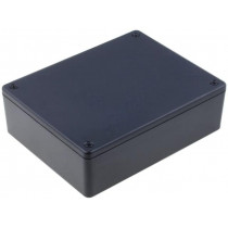 1591XXGSBK; Enclosure: multipurpose; X: 94mm; Y: 121mm; Z: 38mm; 1591XXS; ABS; HAMMOND