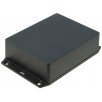 1591XXGSFLBK; Enclosure: multipurpose; X: 94mm; Y: 121mm; Z: 38mm; 1591XXS; ABS; HAMMOND