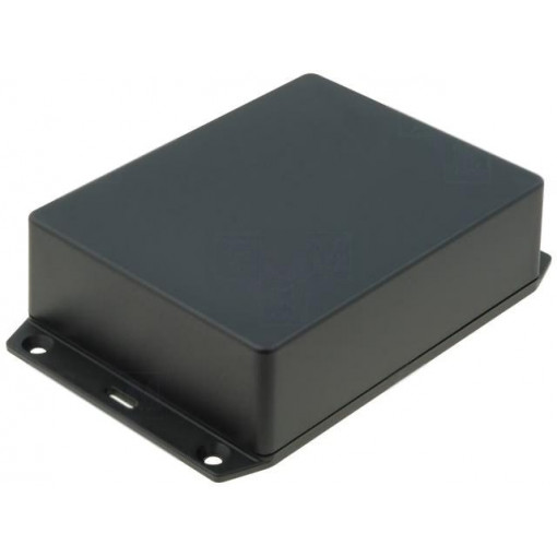 1591XXGSFLBK; Enclosure: multipurpose; X: 94mm; Y: 121mm; Z: 38mm; 1591XXS; ABS; HAMMOND