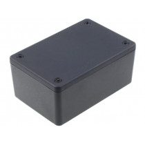 1591XXLSBK; Enclosure: multipurpose; X: 57mm; Y: 87mm; Z: 39mm; 1591XXS; ABS; IP54; HAMMOND