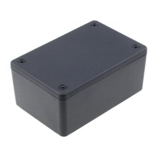 1591XXLSBK; Enclosure: multipurpose; X: 57mm; Y: 87mm; Z: 39mm; 1591XXS; ABS; IP54; HAMMOND
