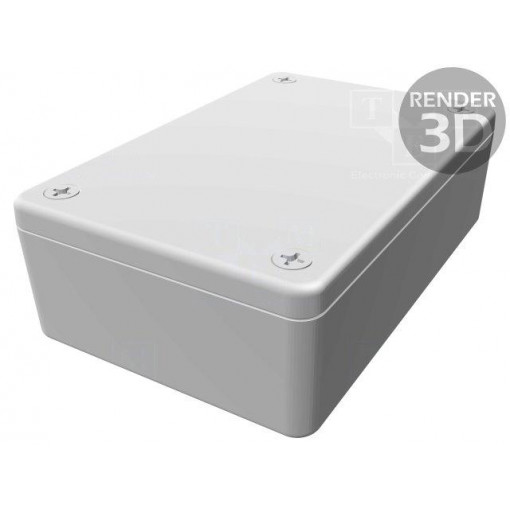 1591XXMBK; Enclosure: multipurpose; X: 56mm; Y: 85mm; Z: 24mm; 1591XX; ABS; black; HAMMOND