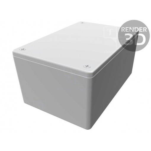 1591XXTSBK; Enclosure: multipurpose; X: 83mm; Y: 123mm; Z: 59mm; 1591XXS; ABS; HAMMOND