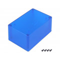 1591XXTTBU; Enclosure: multipurpose; X: 83mm; Y: 123mm; Z: 59mm; 1591; ABS; blue; HAMMOND