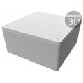 1591XXUGY; Enclosure: multipurpose; X: 123mm; Y: 123mm; Z: 60mm; 1591XX; ABS; HAMMOND