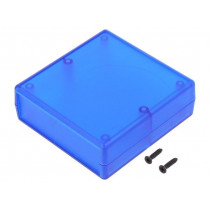 1593ARTBU; Enclosure: multipurpose; 1593; X: 74mm; Y: 75mm; Z: 27mm; ABS; HAMMOND