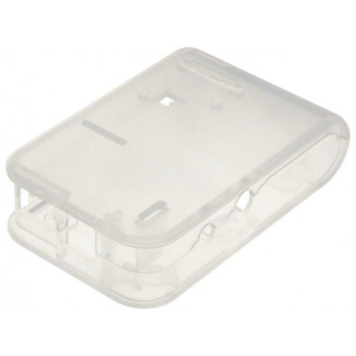 1593HAMPICLR; Enclosure: for computer; Raspberry Pi; ABS; semi-transparent; HAMMOND