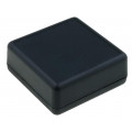 1593JBK; Enclosure: multipurpose; 1593; X: 66mm; Y: 66mm; Z: 26mm; ABS; black; HAMMOND