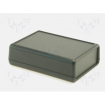 1593PBK; Enclosure: multipurpose; with flap on baterries; 1593; X: 66mm; HAMMOND