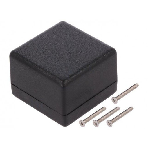 1594AWBK; Enclosure: multipurpose; X: 56mm; Y: 56mm; Z: 40mm; 1594; ABS; black; HAMMOND